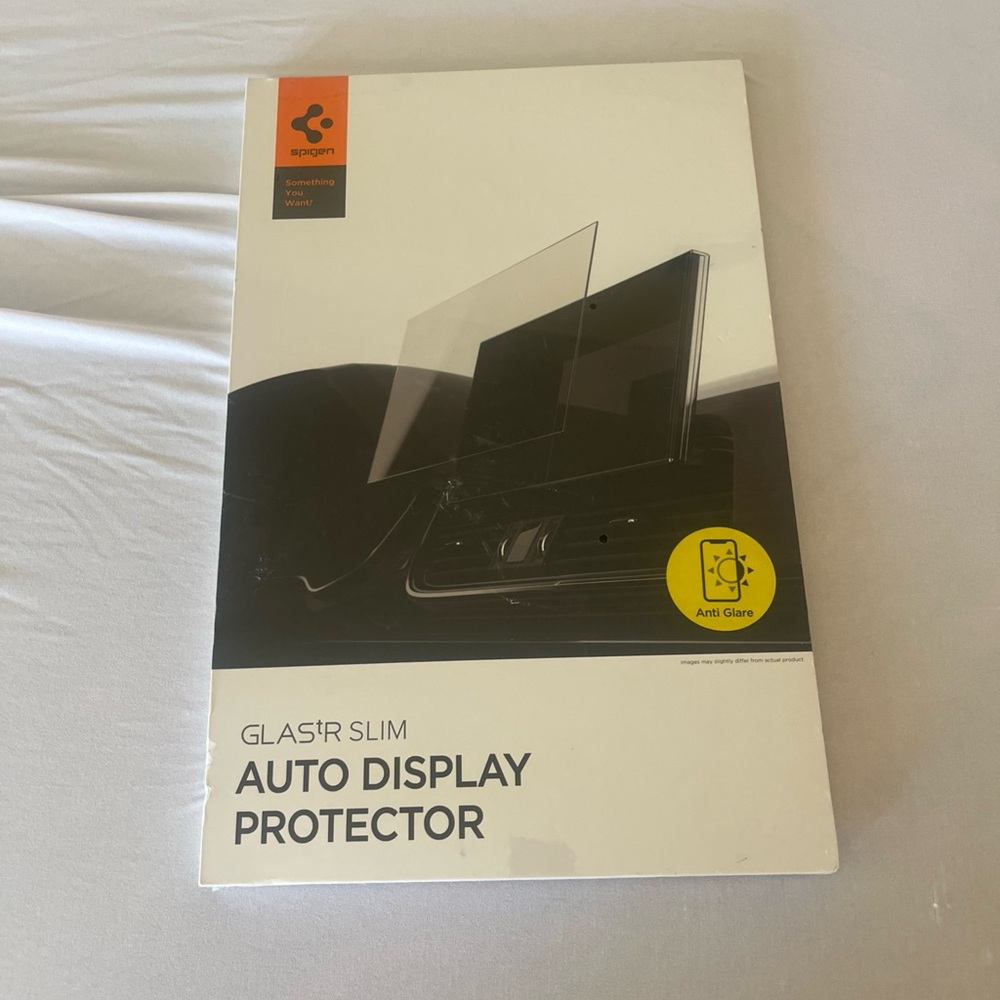 Spigen Glass Screen Protector with Black Accents
